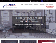 Tablet Screenshot of officesolutionsinc.com